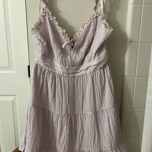 Forever 21 woven dress Dusty lavender